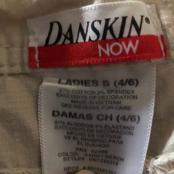Danskin Now Multi-Length Shorts or Capris size Small (4-6) - Picture 8 of 8